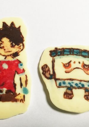 痛チョコ☆妖怪ウォッチ 2-レシピのメイン写真