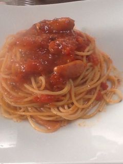 トマトソーススパゲッティ-レシピのメイン写真