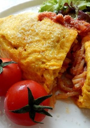 なんだか懐かしいお味オムスパゲッティ-レシピのメイン写真