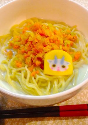 豆乳野菜ラーメン-レシピのメイン写真