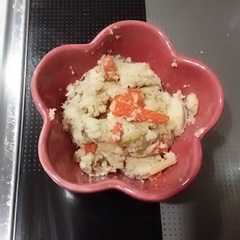 รูปของ おからの煮物でマヨサラダ☆