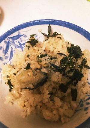 牡蠣の炊き込みごはん♪( ´▽｀)-レシピのメイン写真