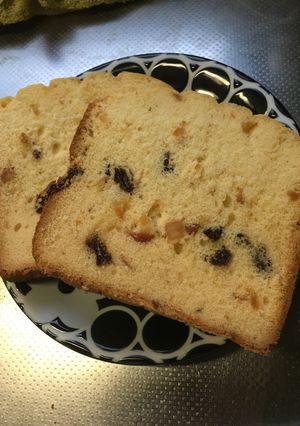 ホームベーカリーでフルーツケーキ-レシピのメイン写真