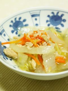 白菜ツナあっさり煮-レシピのメイン写真