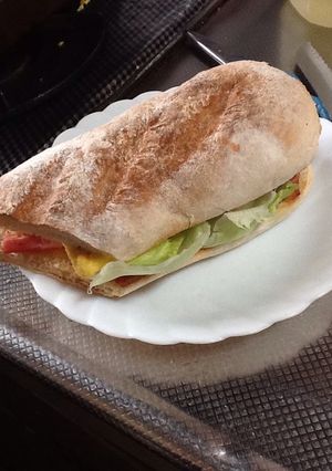 朝ごはん用の手抜きサンド-レシピのメイン写真