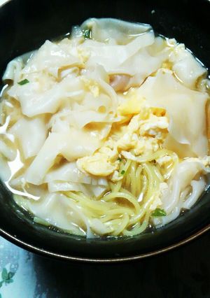インスタントde簡単かきたまワンタンメン-レシピのメイン写真