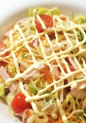 ピエトロドレッシングでラーメンサラダ-レシピのメイン写真