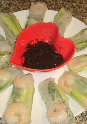 この一品あると食卓華やか生春巻❗-レシピのメイン写真