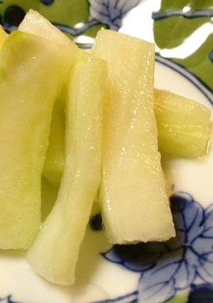 簡単！ちょっぴり甘めの大根のお漬け物-レシピのメイン写真