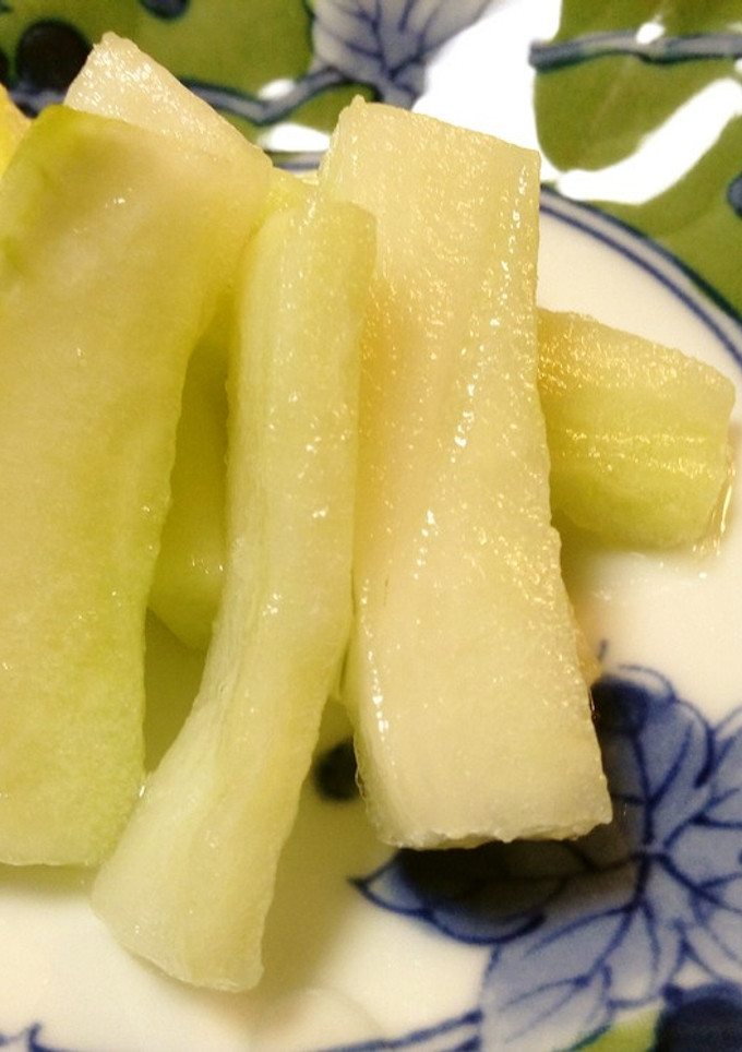 簡単！ちょっぴり甘めの大根のお漬け物-レシピのメイン写真