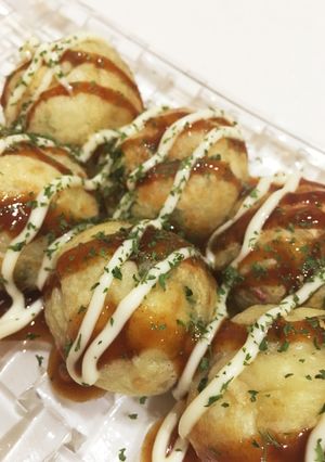 本場大阪＊我が家流カリトロたこ焼き-レシピのメイン写真