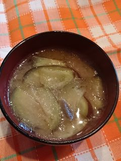 なすが美味しい♪なすの味噌汁★-レシピのメイン写真