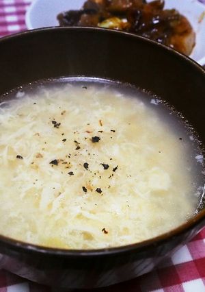創味シャンタン☆簡単たまごスープ-レシピのメイン写真