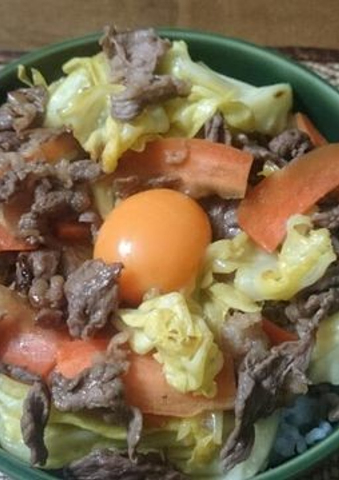簡単！　男のスタミナ丼-レシピのメイン写真