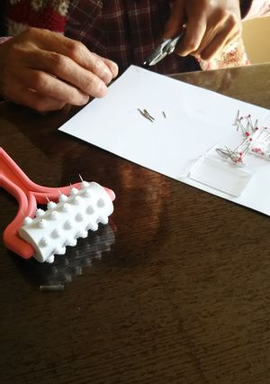 噛みきれる寿司のり、百均手作りしました~-レシピのメイン写真