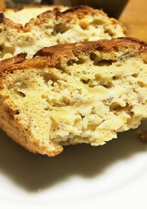 HMで！りんごとバナナのパウンドケーキ☆-レシピのメイン写真