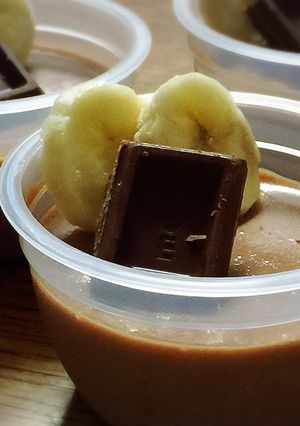 マシュマロチョコプリン-レシピのメイン写真