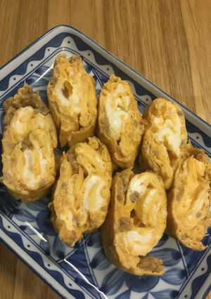 にんじんそぼろ入りの卵焼き-レシピのメイン写真