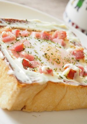 卵マヨトースト-レシピのメイン写真