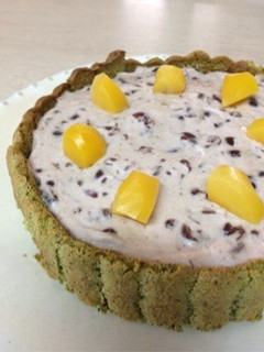 小豆と抹茶のシャルロットケーキ♪-レシピのメイン写真