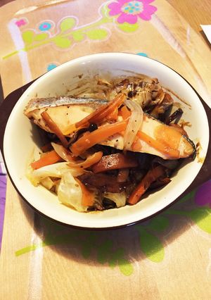 塩鮭 野菜蒸し焼き※写真ヘタですいません-レシピのメイン写真