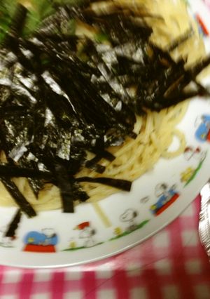 たらこスパゲティ風料理-レシピのメイン写真