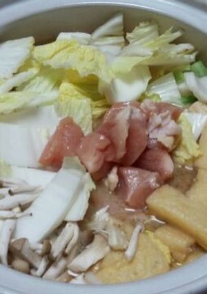 激ウマ！味噌味ベースの鍋出汁-レシピのメイン写真