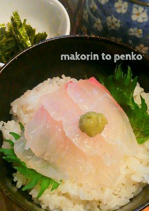 お家で簡単美味しい*だし鯛茶漬け-レシピのメイン写真