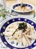 明太子クリームペンネ☆ワンポットパスタ