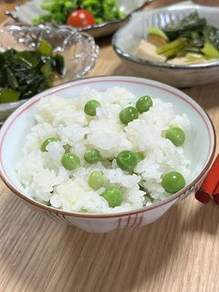 春が来れば豆ごはん♪-レシピのメイン写真