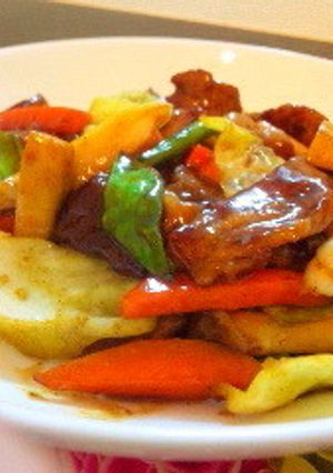 ☆簡単美味い!牛肉と野菜オイスター炒め♪-レシピのメイン写真