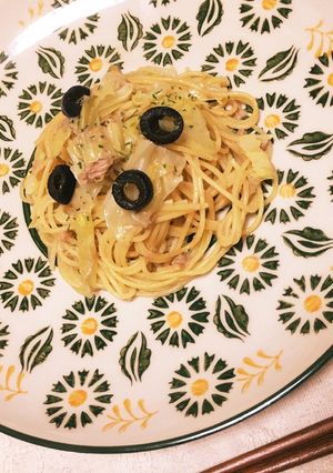 ツナとキャベツで簡単ワンポットパスタ-レシピのメイン写真