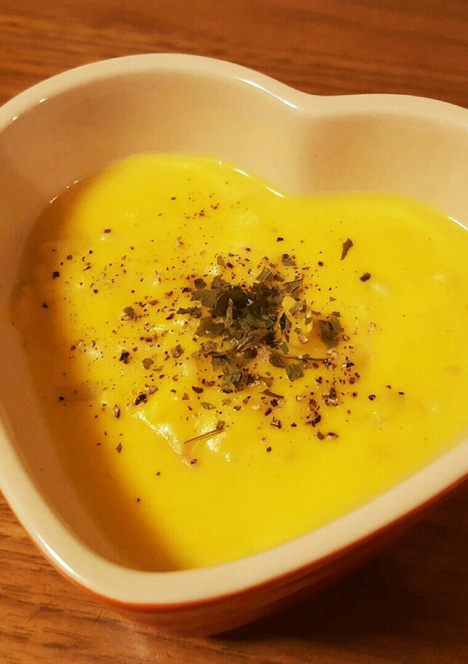 炊飯器でほくほく！簡単かぼちゃスープ-レシピのメイン写真
