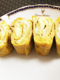 とろーり☆チーズin卵焼き お弁当にも-レシピのメイン写真