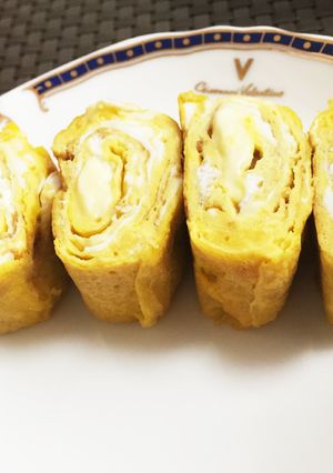 とろーり☆チーズin卵焼き お弁当にも-レシピのメイン写真