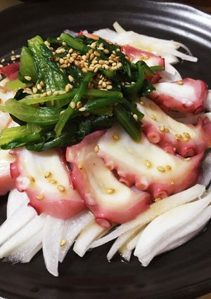 めちゃカンタン♪タコの和風カルパッチョ-レシピのメイン写真