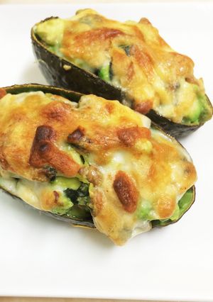 海苔と納豆のアボカドココット-レシピのメイン写真