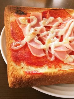 簡単!絶品!ピザトースト-レシピのメイン写真