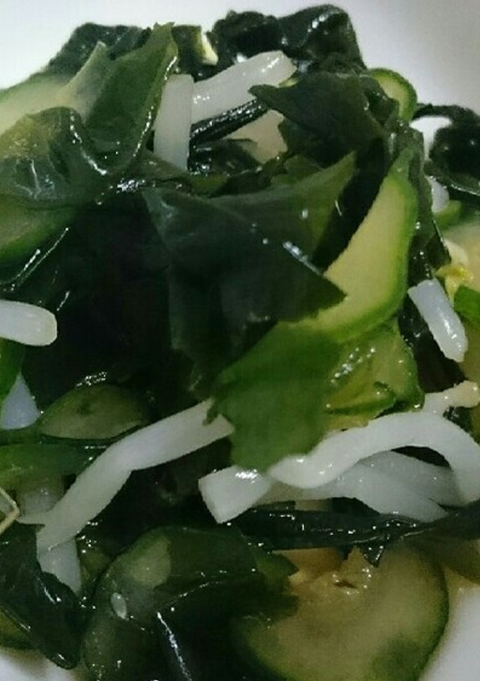 きゅうりとわかめの酢の物-レシピのメイン写真