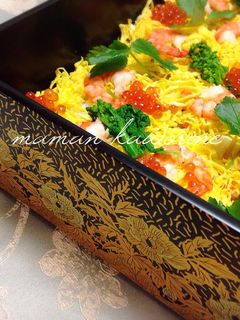 春のちらし寿司♪お雛祭りに♪-レシピのメイン写真