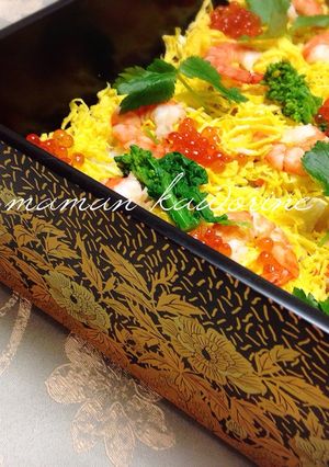 春のちらし寿司♪お雛祭りに♪-レシピのメイン写真