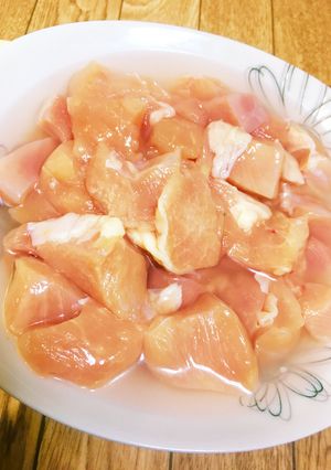 ☆鶏ムネ肉がジューシーに仕上がる裏技☆-レシピのメイン写真
