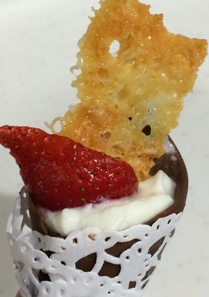 パリパリパリチーズとチョコヨーグルト❤︎-レシピのメイン写真