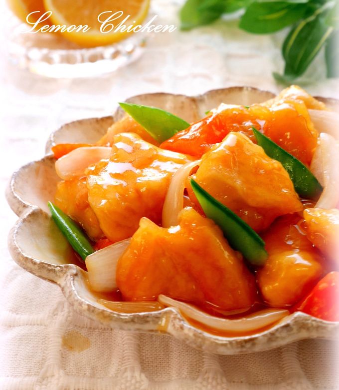 酢豚風★春野菜のレモンチキン-レシピのメイン写真