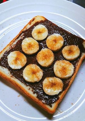 ﾁｮｺｺｺﾅｯﾂｵｲﾙﾊﾞﾅﾅﾄｰｽﾄ♡-レシピのメイン写真