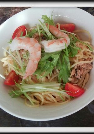あっさり冷製パスタ-レシピのメイン写真