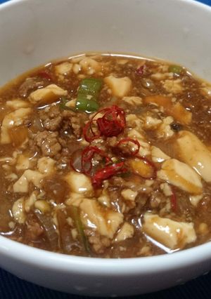本格的なピリ辛！ご飯が進む麻婆豆腐-レシピのメイン写真
