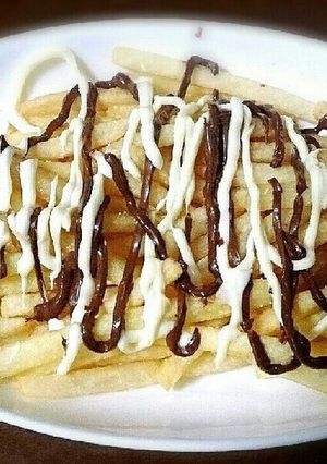 なんちゃってマックチョコポテト♪-レシピのメイン写真