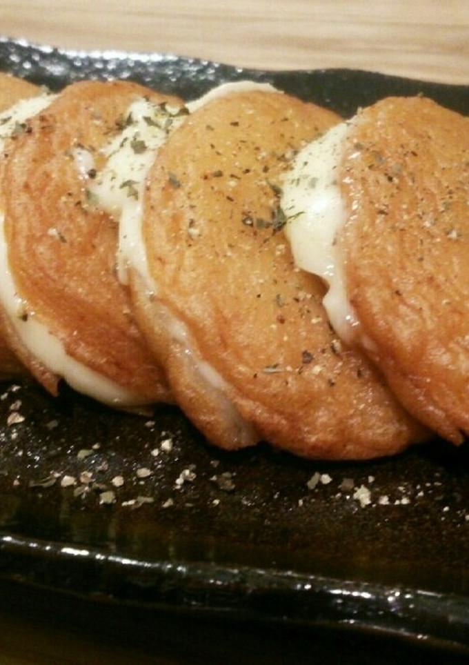 さつま揚げのチーズはさみ焼き-レシピのメイン写真