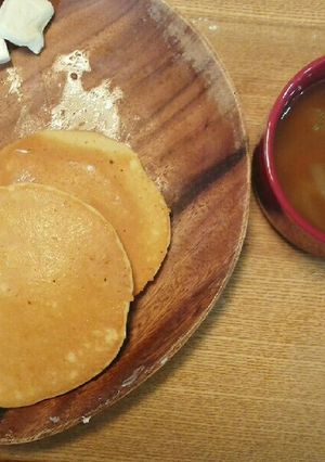 ふんわり玉子が香る*しっとりパンケーキ-レシピのメイン写真